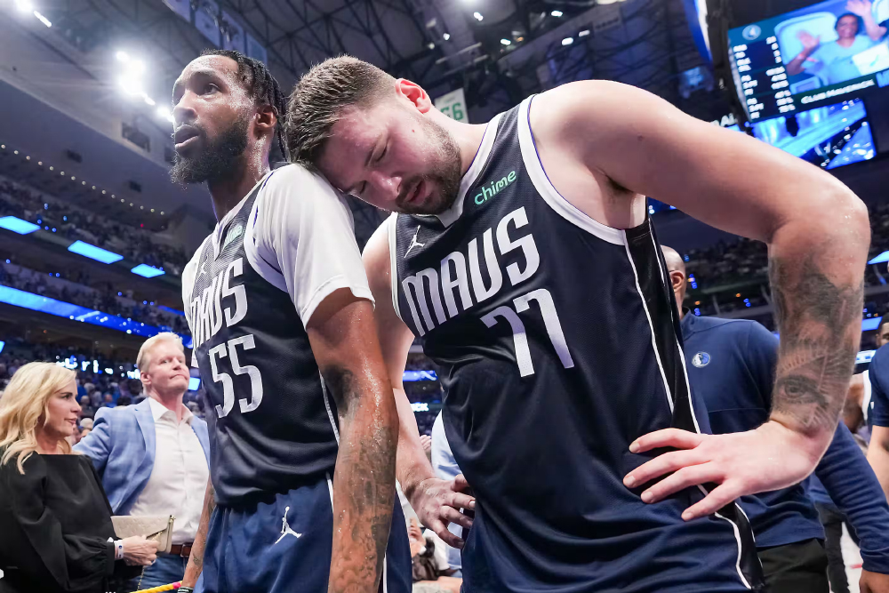Bộ đôi Luka - Kyrie có tỷ lệ FG tệ nhất Playoffs, nhận trách nhiệm về thất bại Game 4