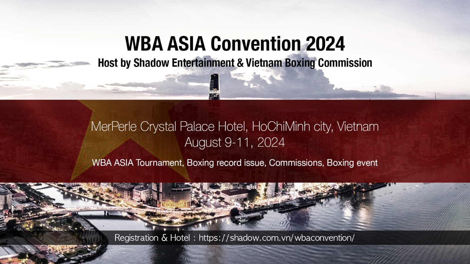 Việt Nam lần đầu đăng cai Hội nghị Quyền Anh WBA khu vực Châu Á