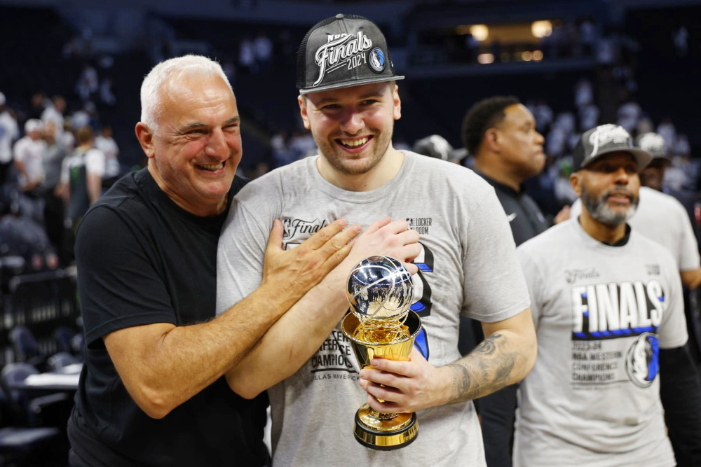 Toả sáng toàn series, Luka Doncic đoạt danh hiệu MVP chung kết miền Tây NBA Playoffs 2024 Toả sáng toàn series, Luka Doncic đoạt danh hiệu MVP chung kết miền Tây NBA Playoffs 2024