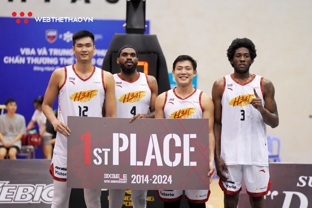 Saigon Heat thắng chặng thứ ba ở 3x3.EXE Premier Vietnam 2024: Tiến gần đến ngôi vô địch