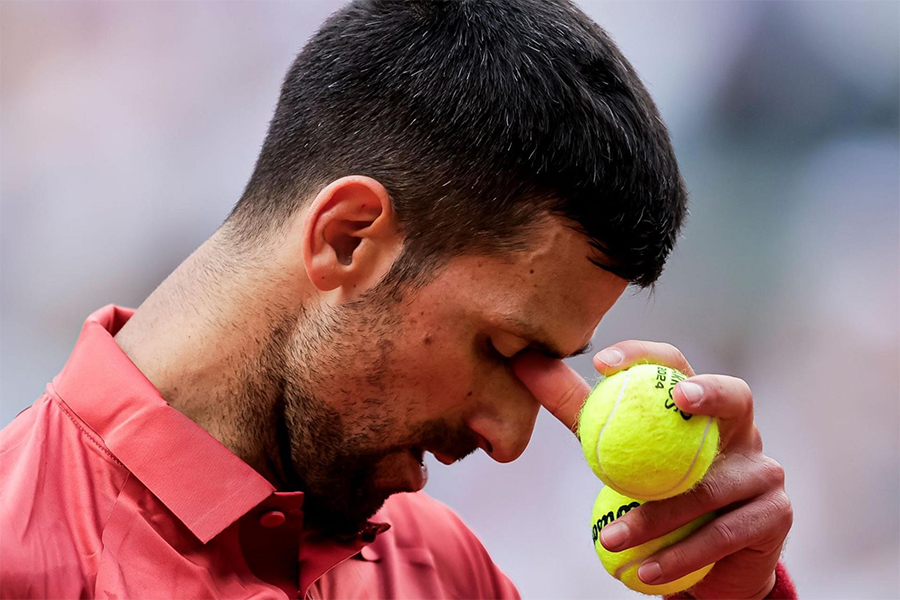 Djokovic rời Roland Garros 2024 vì chấn thương, đánh mất ngôi vị số 1 thế giới