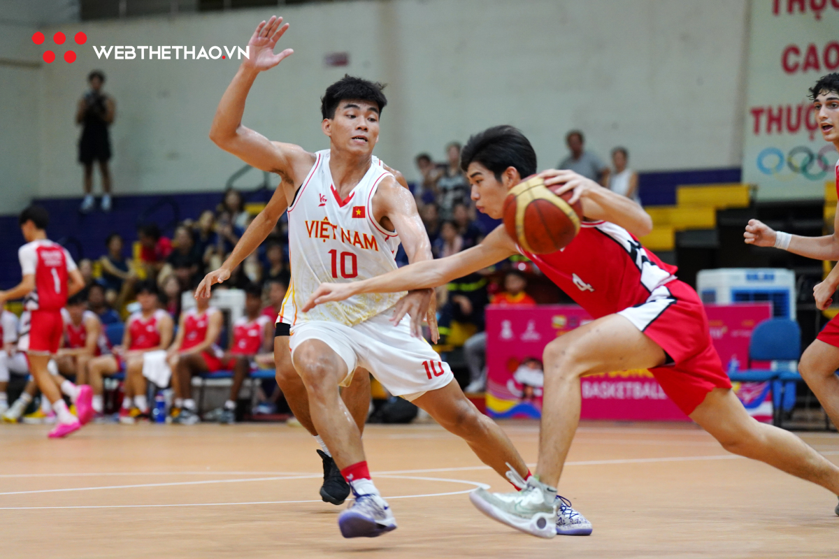 Thất bại kép trước Singapore, đội tuyển bóng học sinh Việt Nam đoạt hạng tư chung cuộc ASEAN Schools Games 2024