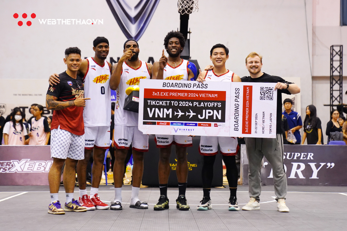 Giải 3x3.EXE Premier Vietnam 2024 kết thúc: Kuala Lumpur thắng chặng 8, Saigon Heat đoạt vé đi Nhật Bản