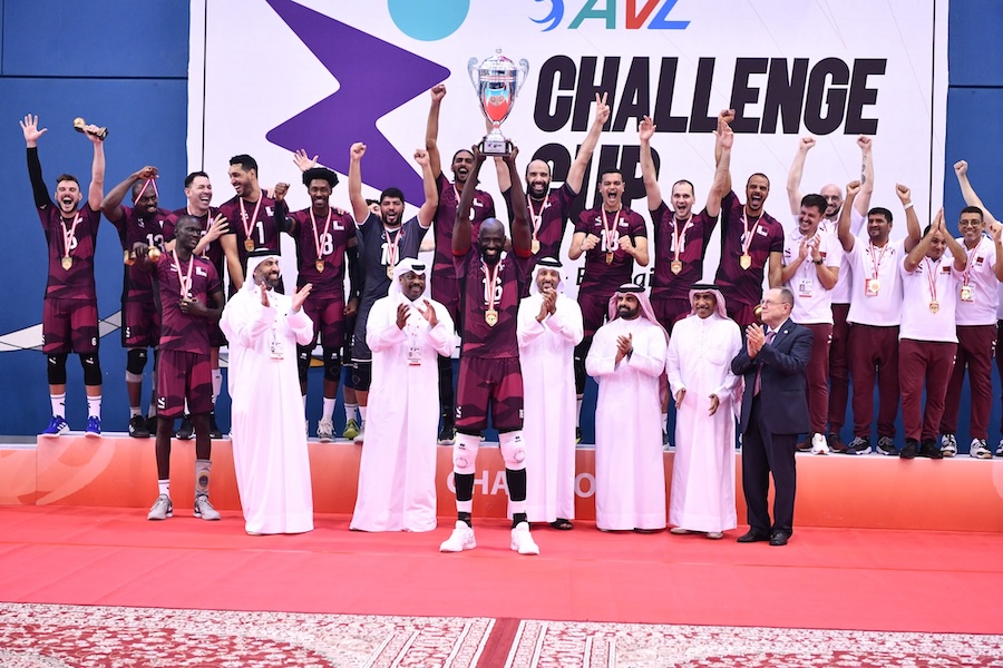 Đội h&igrave;nh ti&ecirc;u biểu b&oacute;ng chuyền nam AVC Challenge Cup 2024
