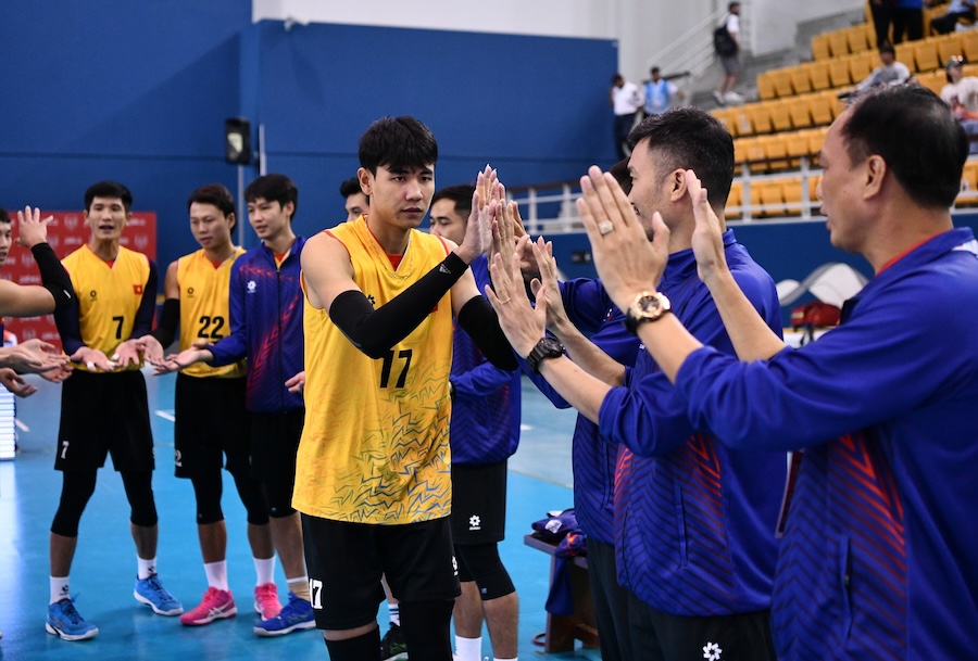 Thứ hạng chung cuộc 12 đội bóng chuyền nam AVC Challenge Cup 2024