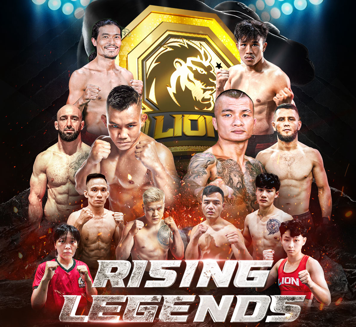 Lịch thi đấu LION Championship 14: HCV SEA Games Đào Hồng Sơn ra mắt MMA