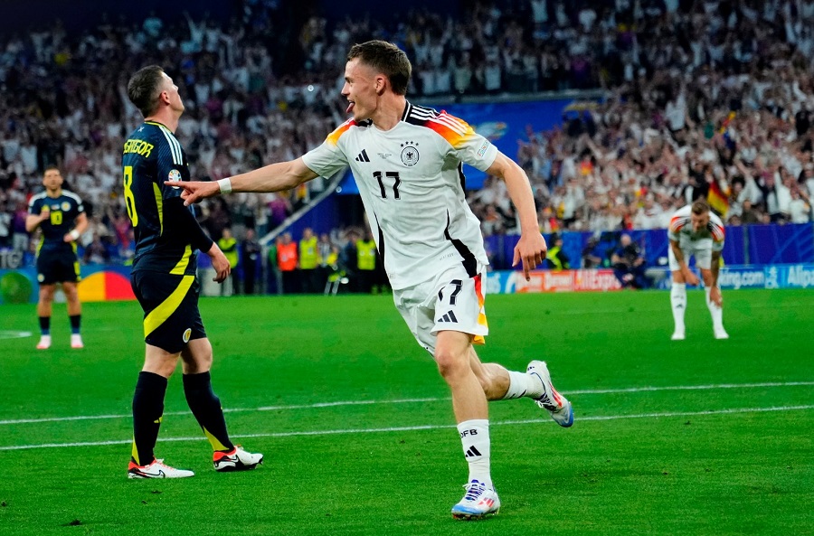 10 thống kê ấn tượng sau trận Đức vs Scotland ở Euro 2024