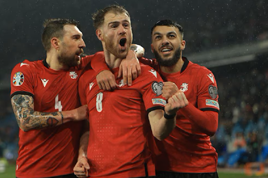 "Người tí hon" Geogria vẽ hành trình lịch sử từ kỳ EURO 2024