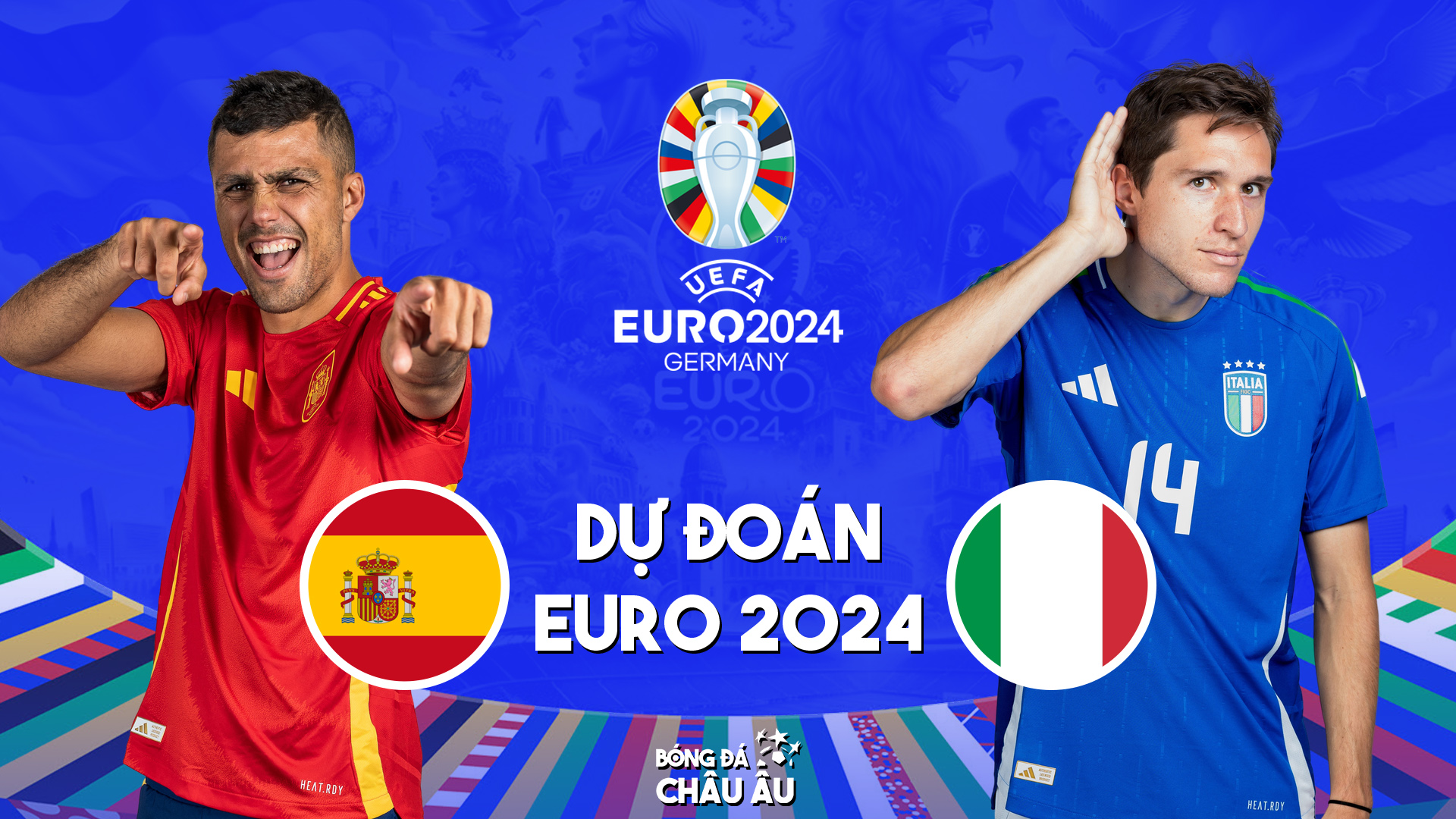 Dự đoán tỷ số bóng đá | TÂY BAN NHA vs ITALY | Nhận định Bảng B EURO 2024