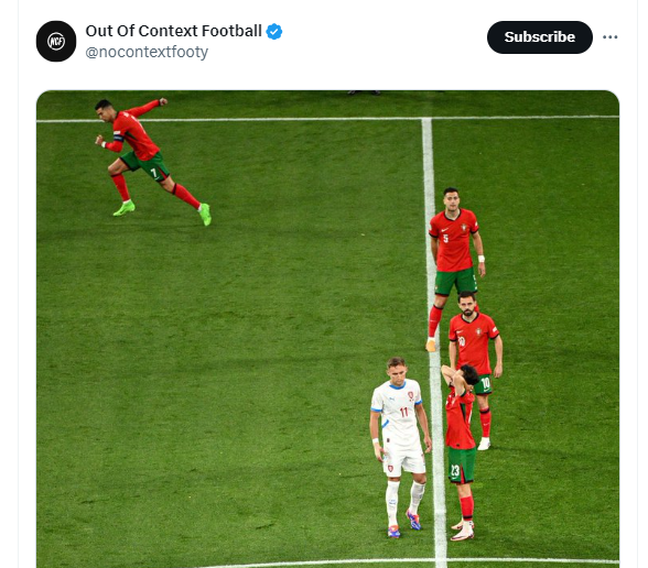 Hình ảnh minh chứng cho khát khao cháy bỏng của Ronaldo ở tuổi 39
