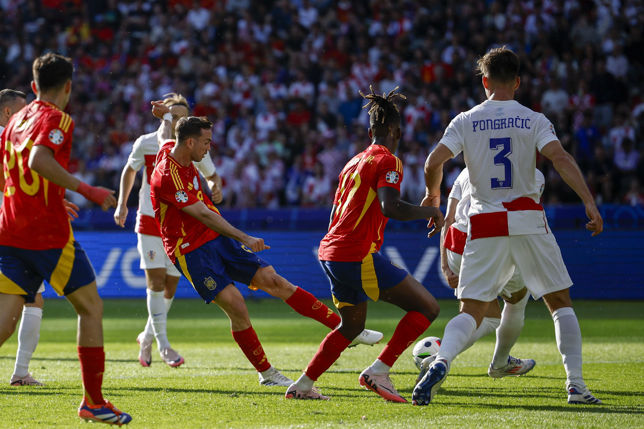 Link xem trực tiếp bóng đá Euro 2024 Tây Ban Nha vs Italia hôm nay 21/6