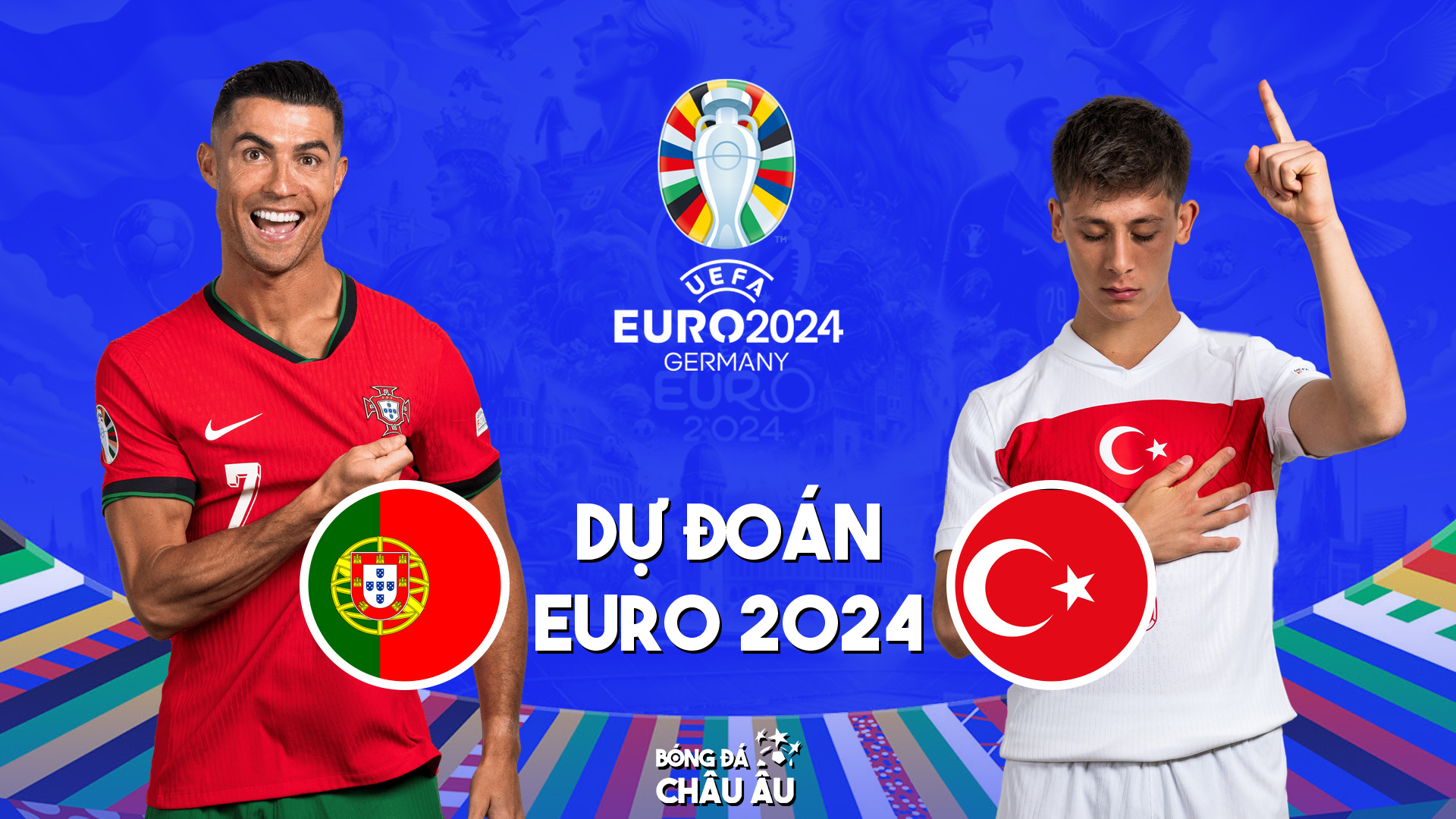 Dự đoán tỷ số bóng đá | BỒ ĐÀO NHA vs THỔ NHĨ KỲ | Nhận định Bảng F EURO 2024