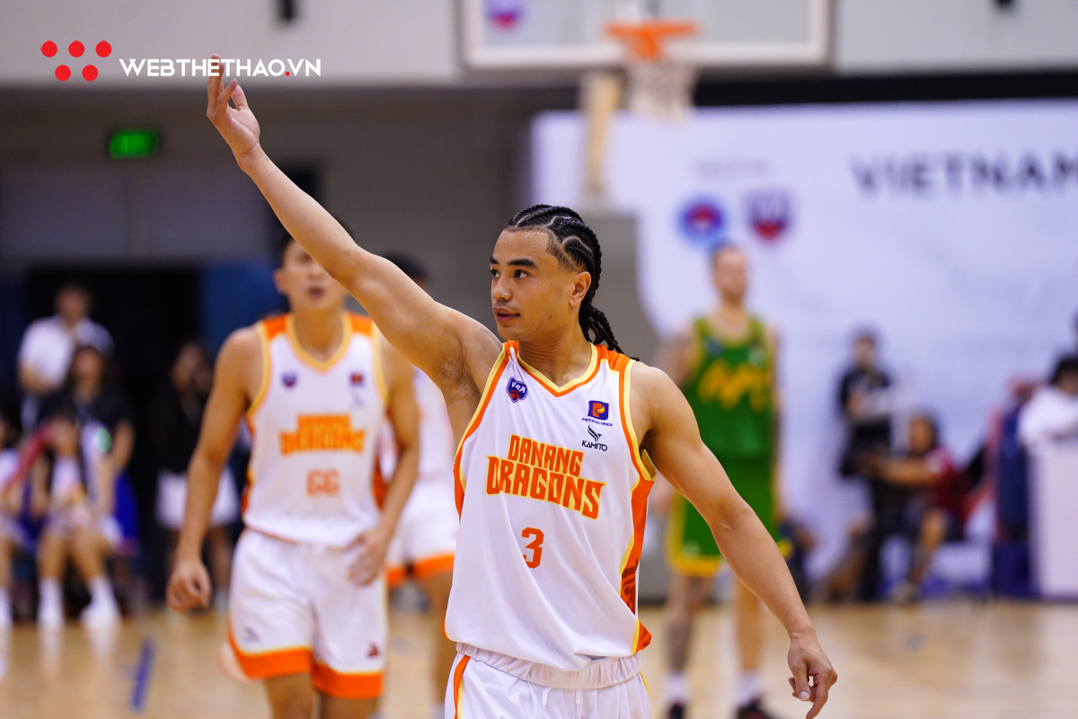 Việt kiều Bryan Nguyễn chào sân xuất sắc, Danang Dragons thắng ấn tượng ngày ra quân VBA 2024