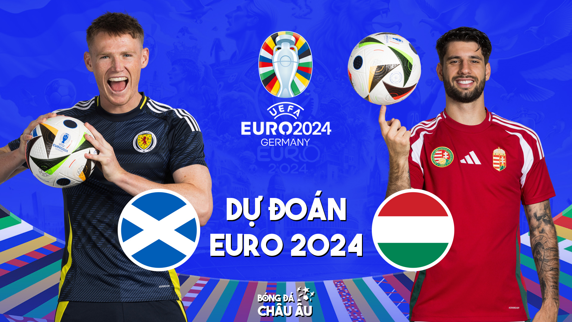 Dự đoán tỷ số bóng đá | SCOTLAND vs HUNGARY | Nhận định Bảng A EURO 2024