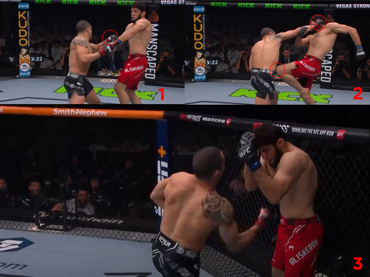 Đánh hơi, đổi bài: Robert Whittaker đã hạ Aliksrov trong 2 phút như thế nào?