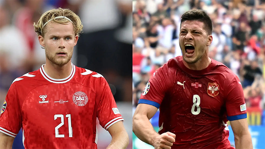 Link trực tiếp Đan Mạch vs Serbia EURO 2024 hôm nay 26/6