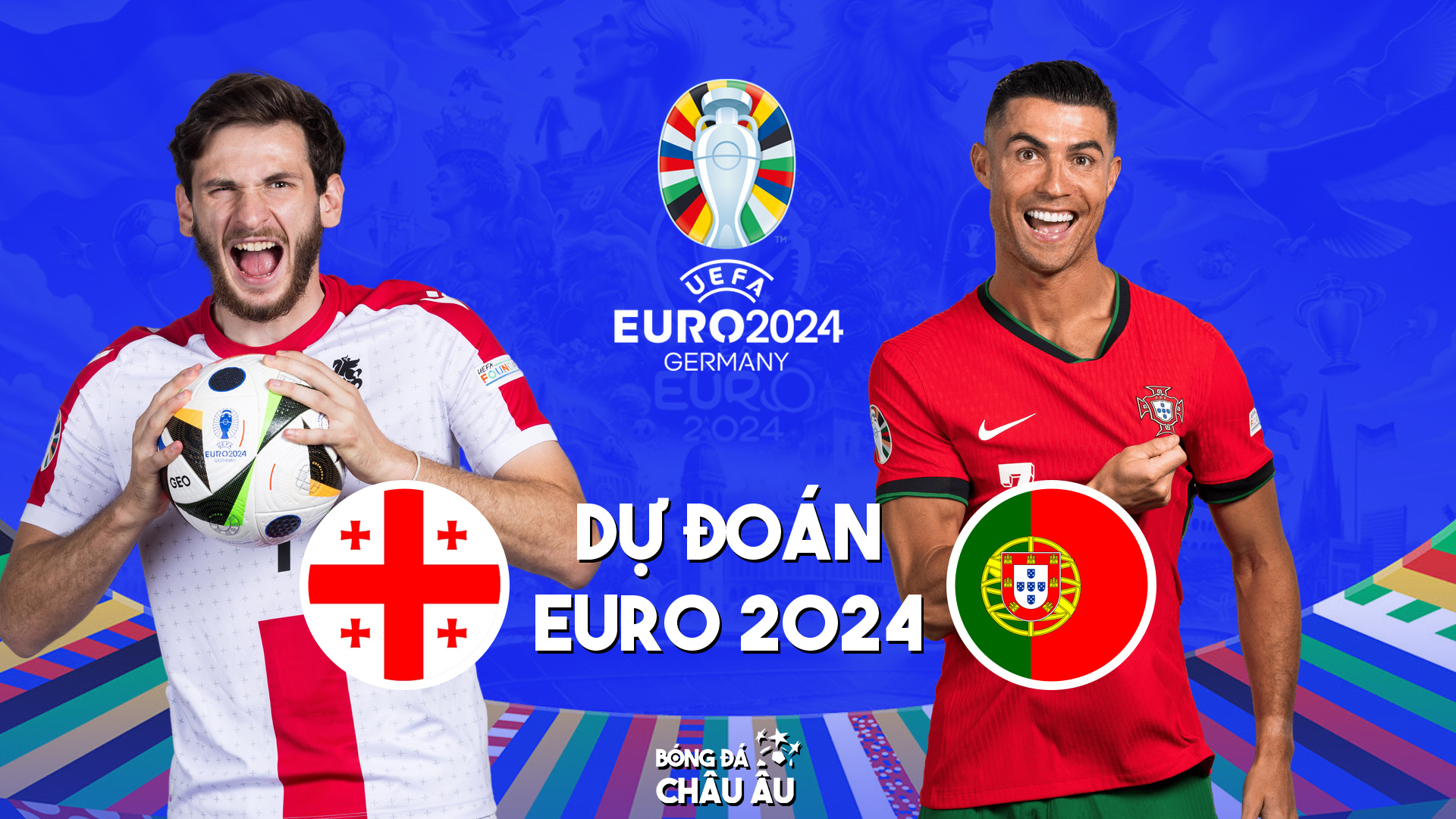 Dự đoán tỷ số bóng đá | BỒ ĐÀO NHA vs GEORGIA | Nhận định Bảng F EURO 2024