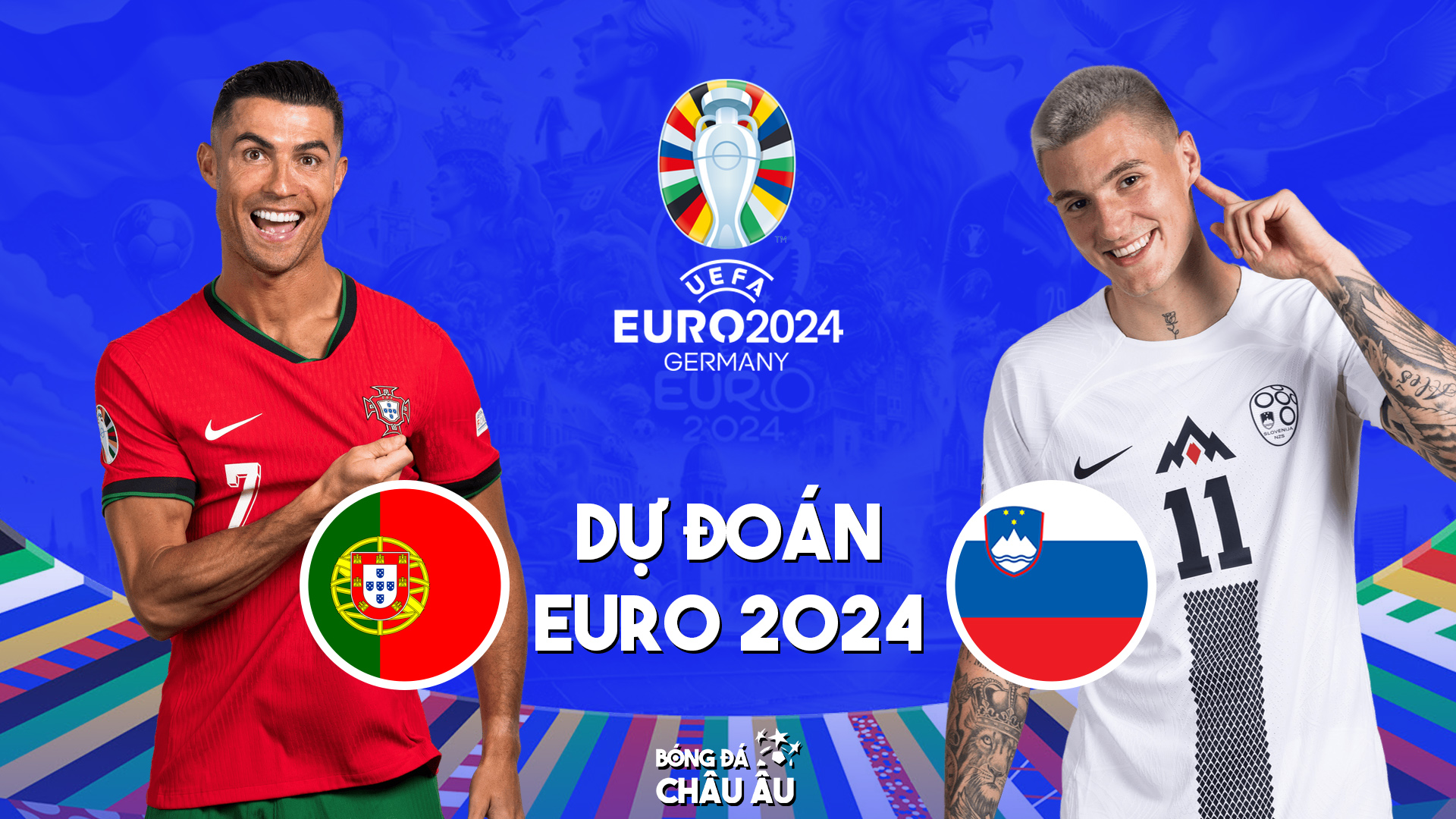 Dự đoán tỷ số bóng đá | BỒ ĐÀO NHA vs SLOVENIA | Nhận định Vòng 16 đội EURO 2024