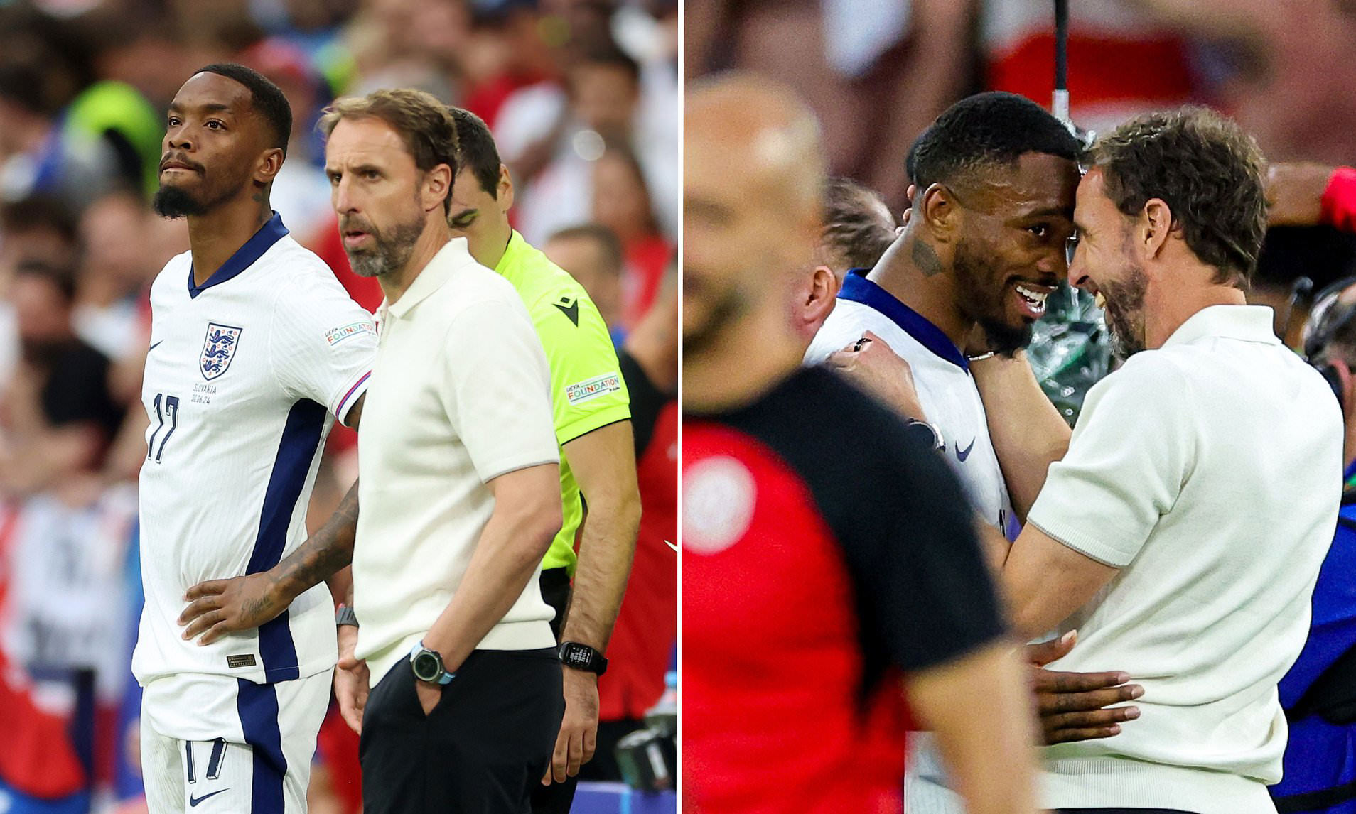 Gareth Southgate làm hòa Ivan Toney sau quyết định thay người khó hiểu