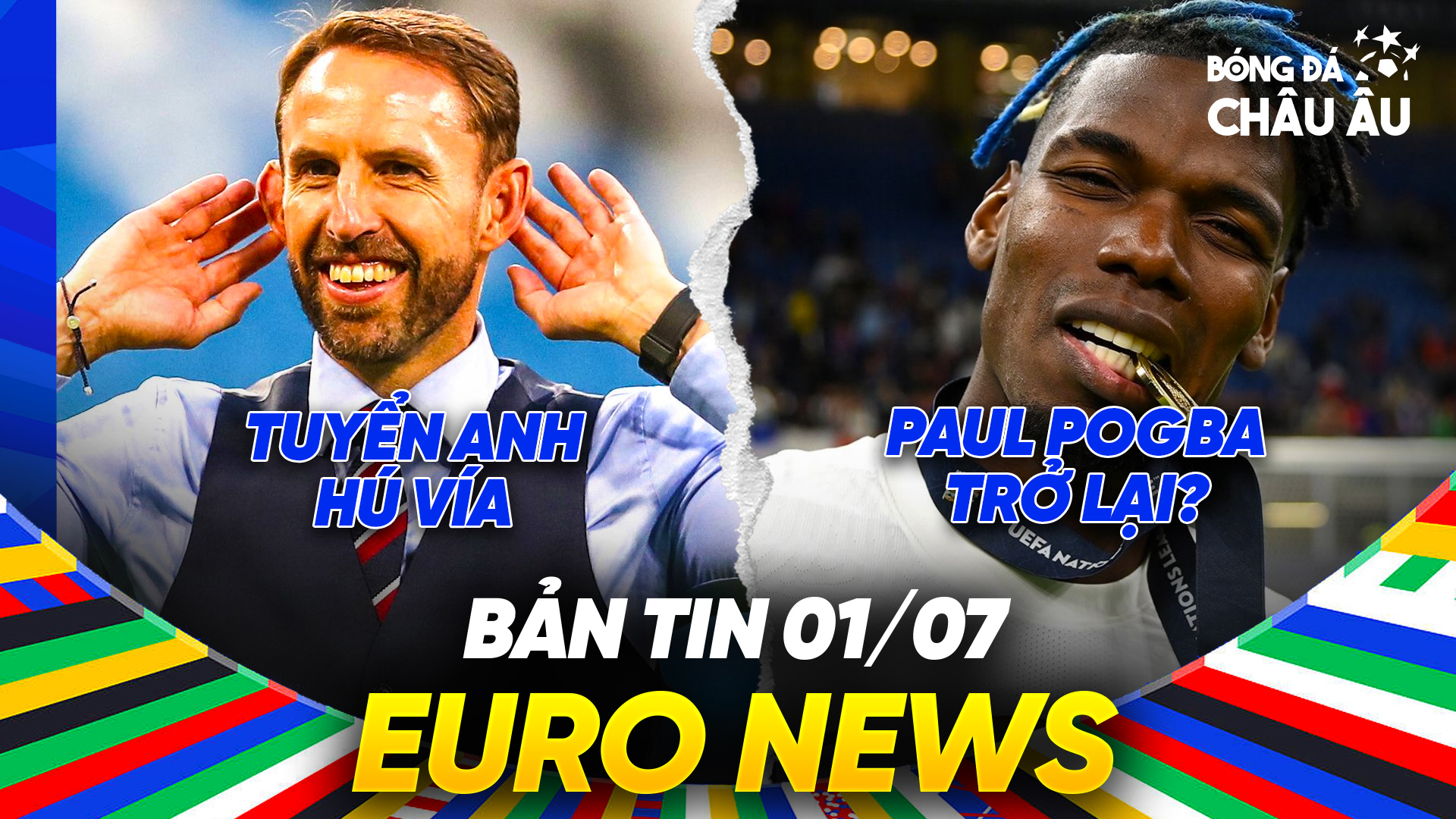 BẢN TIN EURO 2024 | Ngày 1/7 | Tuyển Anh thoát thua phút bù giờ - Tây Ban Nha đụng Đức tại Tứ Kết