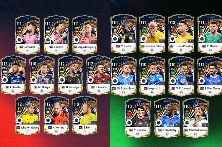 M&ugrave;a 24TS FC Online: Những cầu thủ đ&aacute;ng ch&uacute; &yacute; nhất