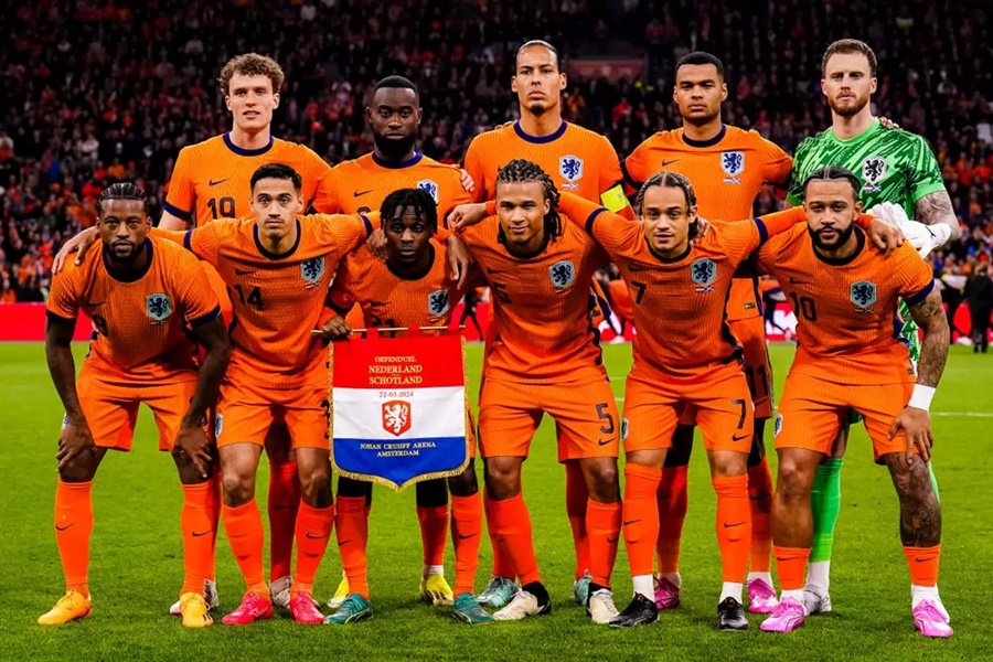 H&agrave; Lan đa dạng sắc m&agrave;u ở Euro 2024: C&oacute; cả cầu thủ gốc Indonesia v&agrave; Trung Quốc