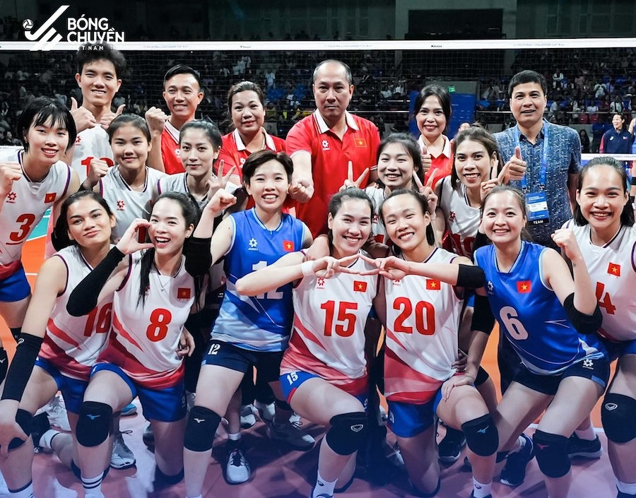 B&iacute;ch Tuyền rực lửa, b&oacute;ng chuyền nữ Việt Nam v&agrave;o B&aacute;n kết FIVB Challenger Cup 2024