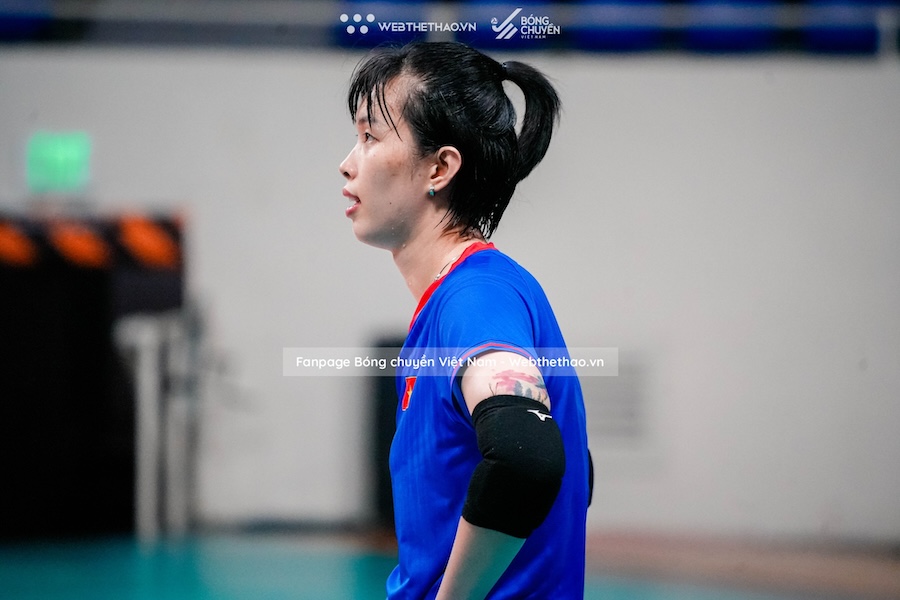 Thanh Thu&yacute; kh&ocirc;ng g&oacute;p mặt trong đội h&igrave;nh xuất ph&aacute;t của đội tuyển b&oacute;ng chuyền nữ Việt Nam