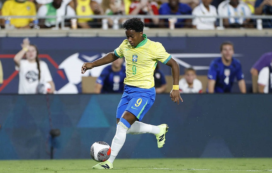 Đội hình ra sân Brazil vs Uruguay: Thần đồng Endrick đón nhận cơ hội