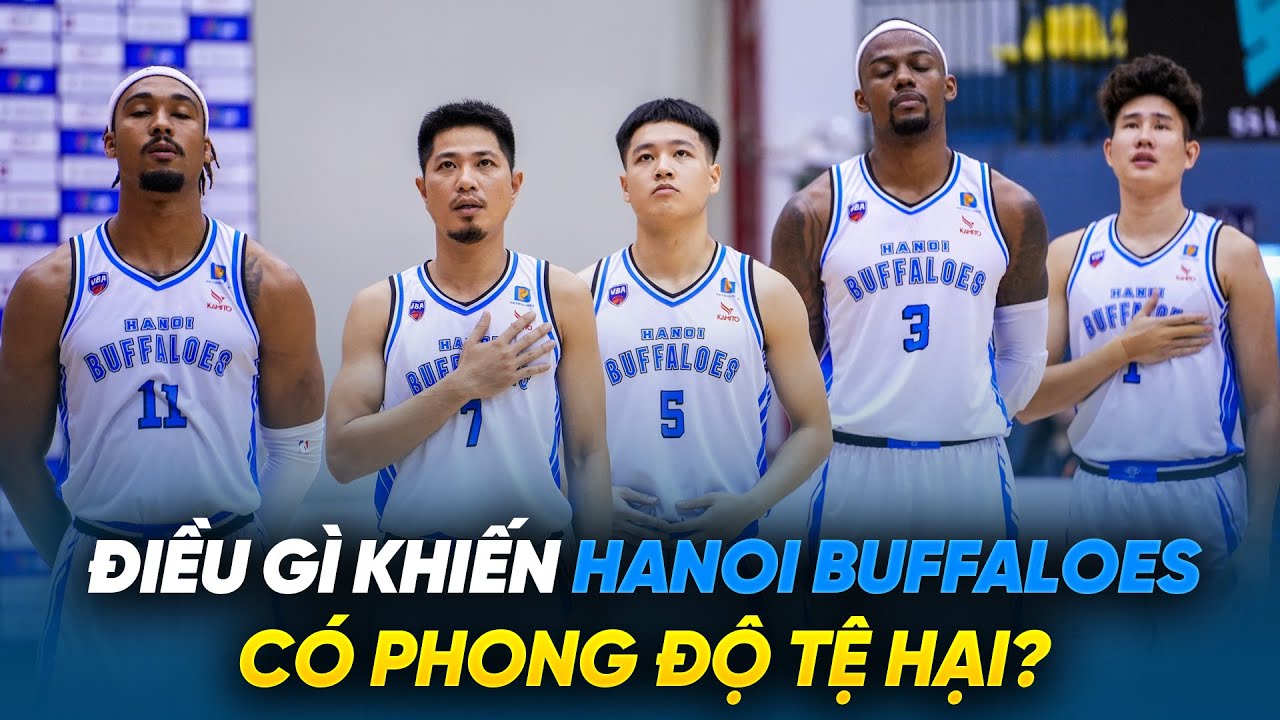 Lý do gì khiến Hanoi Buffaloes thể hiện phong độ tệ hại tại VBA 2024?
