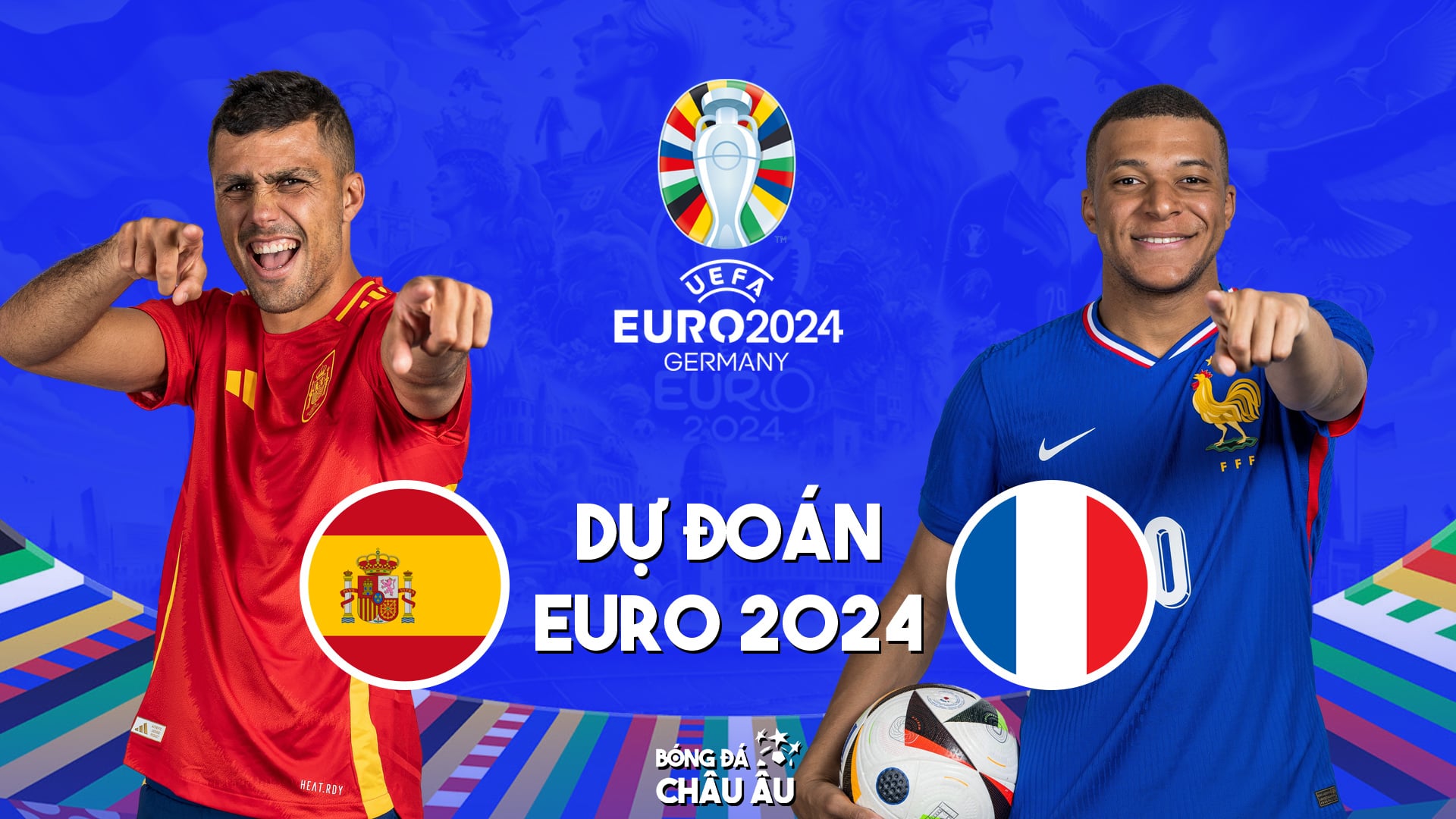 Dự đoán tỷ số bóng đá | TÂY BAN NHA vs PHÁP | Nhận định Vòng bán kết EURO 2024