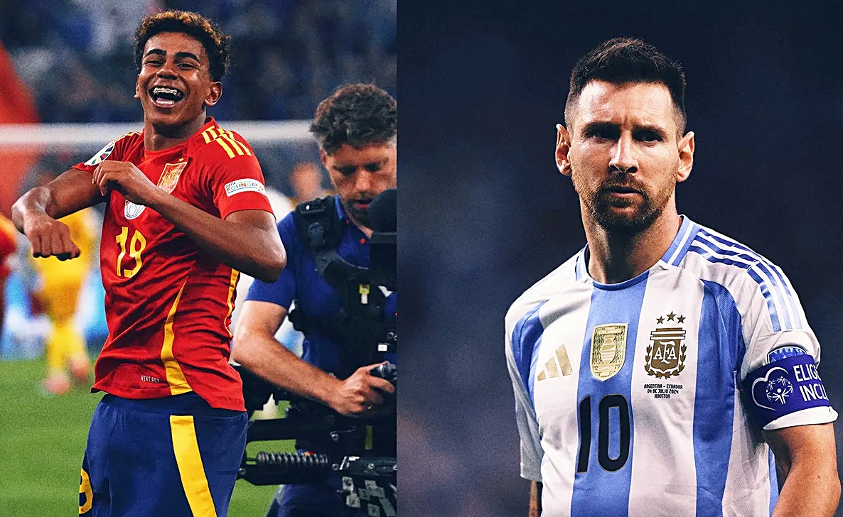 Lamine Yamal và Messi vào chung kết Euro và Copa America với sự trùng hợp diệu kỳ sau 17 năm