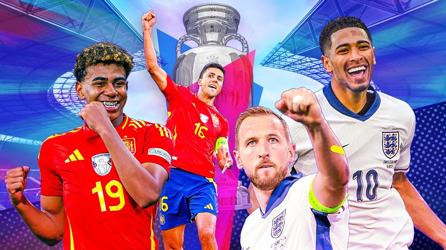 Chấm điểm so k&egrave; từng vị tr&iacute; trong đội h&igrave;nh Anh vs T&acirc;y Ban Nha đ&aacute; chung kết Euro 2024