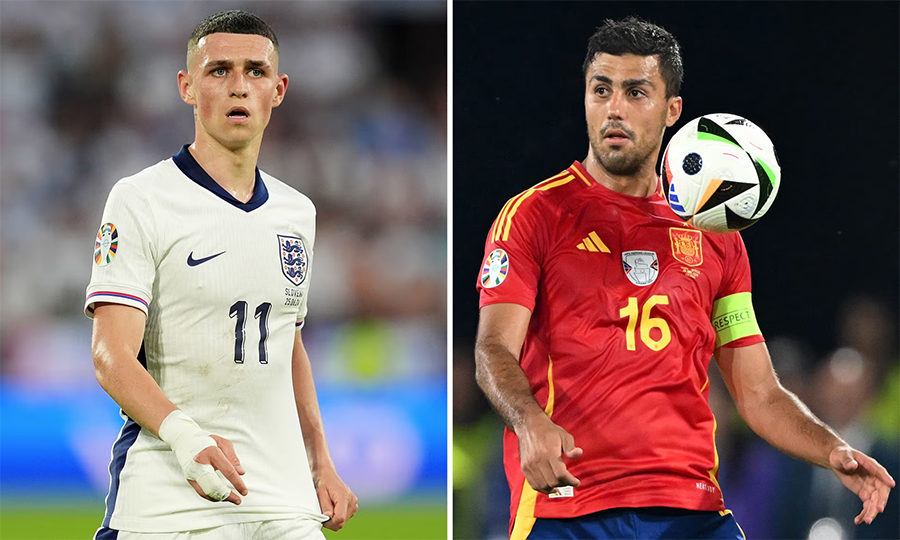 Foden vs Rodri: 2 ngôi sao Man City sẽ định đoạt trận chung kết EURO 2024? Foden vs Rodri: 2 ngôi sao Man City sẽ định đoạt trận chung kết EURO 2024?