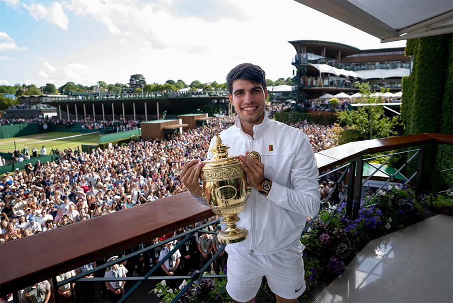 Kết quả chung kết Wimbledon 2024: Huỷ diệt Djokovic, Alcaraz vô địch thuyết phục