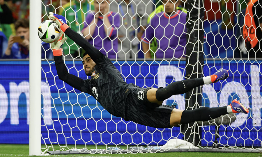 Top 5 thủ môn xuất sắc nhất EURO 2024