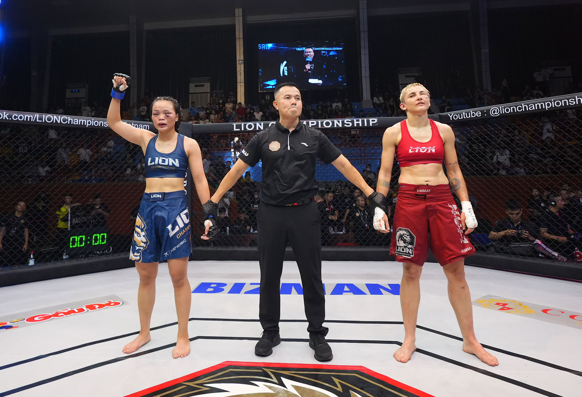 Liên đoàn MMA Việt Nam lên tiếng về trận đấu tranh cãi ở LION Championship 15