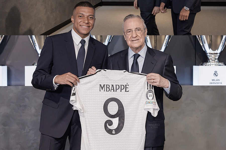 Trực tiếp lễ ra mắt của Kylian Mbappe tại Real Madrid