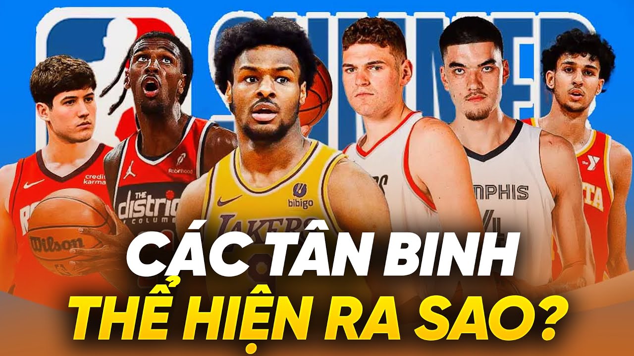 Soi dàn tân binh nổi bật tại NBA Summer League 2024: Con trai LeBron James thi đấu ra sao?