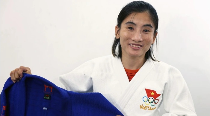 Hoàng Thị Tình Judo đụng độ nhà vô địch Châu Phi trận đầu Olympics 2024