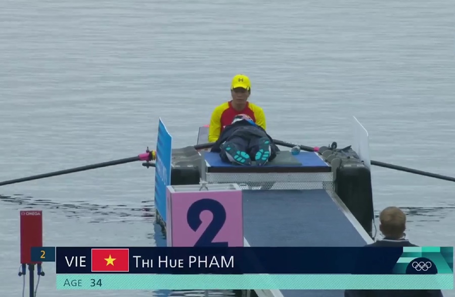 Xác định đối thủ ở vòng tranh vé vớt, Phạm Thị Huệ sáng cửa vào tứ kết rowing Olympic 2024