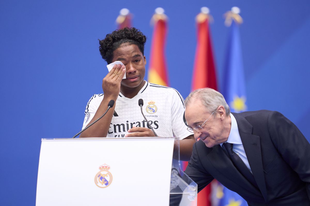 Endrick mặc áo số mấy ở Real Madrid và có những số áo nào trong sự nghiệp?