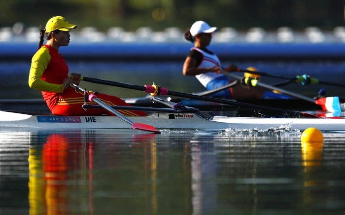 Phạm Thị Huệ có thông số tốt nhất cá nhân, xếp 23 môn rowing Olympic 2024