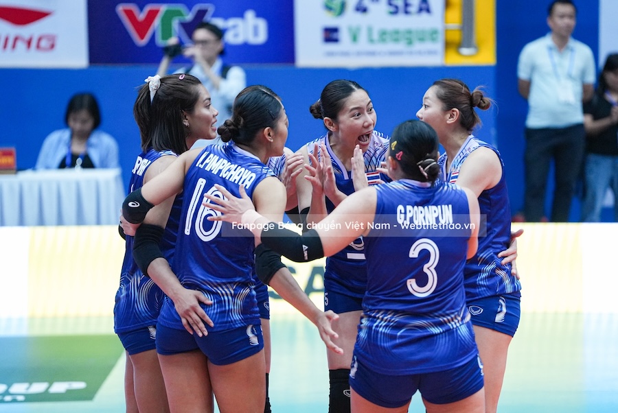 Link trực tiếp bóng chuyền SEA V.League ngày 3/8: Thái Lan vs Philippines