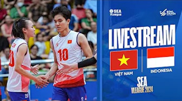 Link trực tiếp bóng chuyền SEA V.League ngày 3/8: Việt Nam đối đầu Philippines