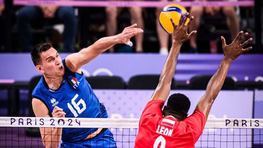 Nghẹt thở 4 cặp đấu Tứ kết b&oacute;ng chuyền nam Olympic Paris 2024