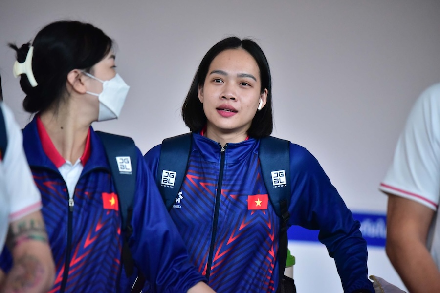 Đội tuyển bóng chuyền nữ Việt Nam đặt chân tới Thái Lan, sẵn sàng cho chặng II SEA V.League Đội tuyển bóng chuyền nữ Việt Nam đặt chân tới Thái Lan, sẵn sàng cho chặng II SEA V.League