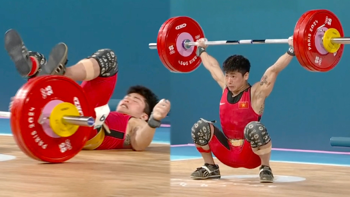 Cử tạ Olympic 2024: Vì sao Trịnh Văn Vinh "ngã đau", dừng bước sớm và không có tổng cử?