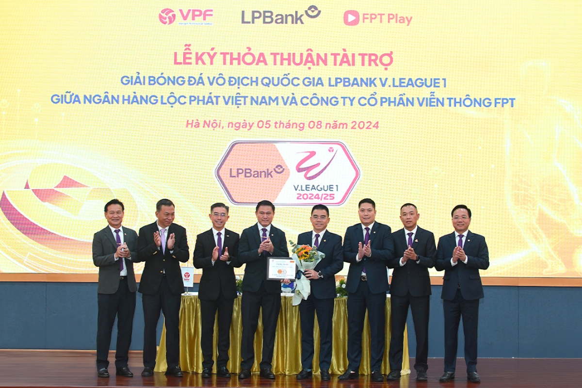 V.League 1 mùa giải 2024/25 có nhà tài trợ mới