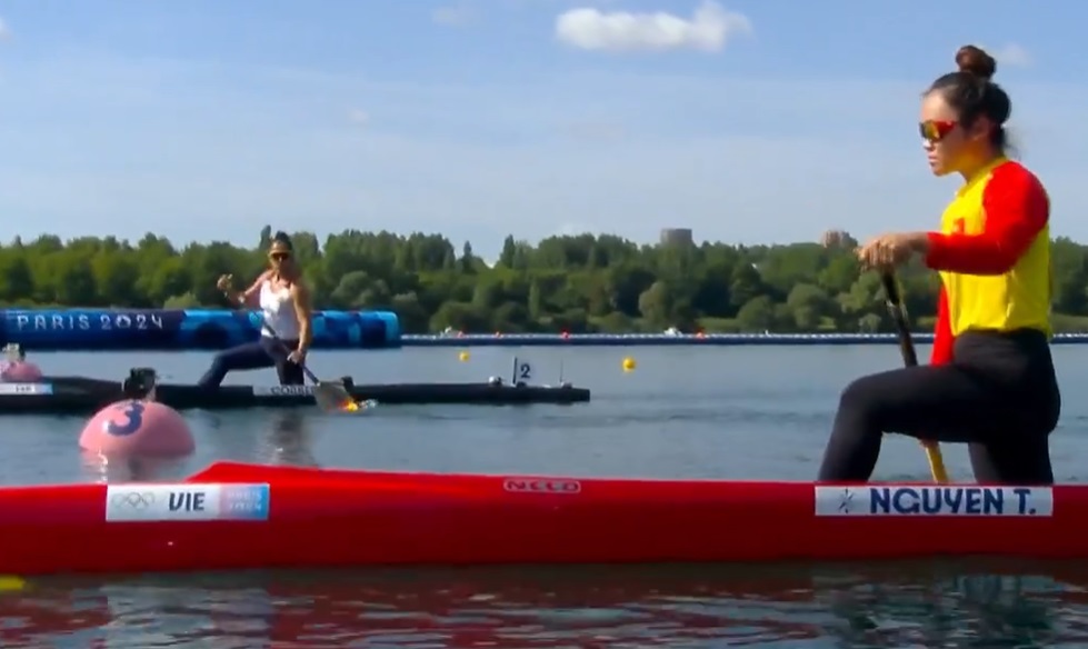 Nguyễn Thị Hương về cuối, vào tranh vé vớt canoeing Olympic 2024 Nguyễn Thị Hương về cuối, vào tranh vé vớt canoeing Olympic 2024